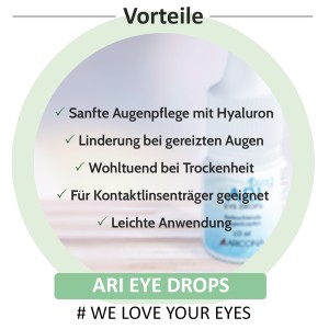 ARI EYE DROPS Hyaluron Augentropfen 10ml